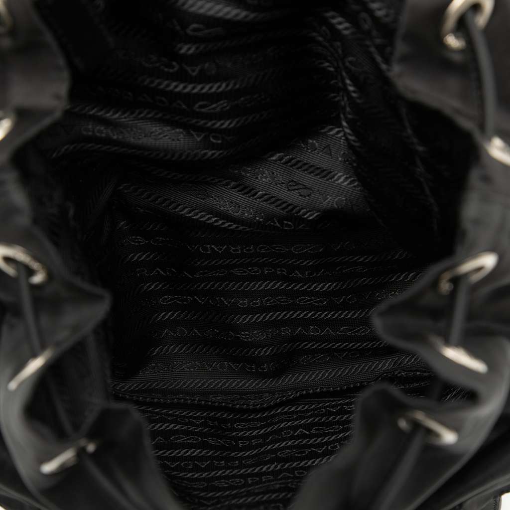 Prada Tessuto Backpack Black Good condition - Model View