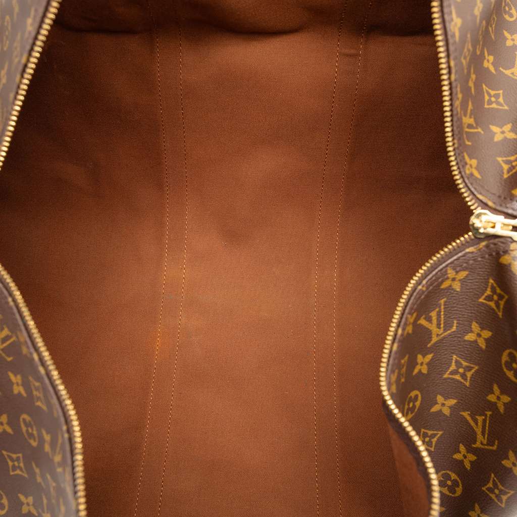 Louis Vuitton Monogram Keepall 60 Brown Good condition - Model View