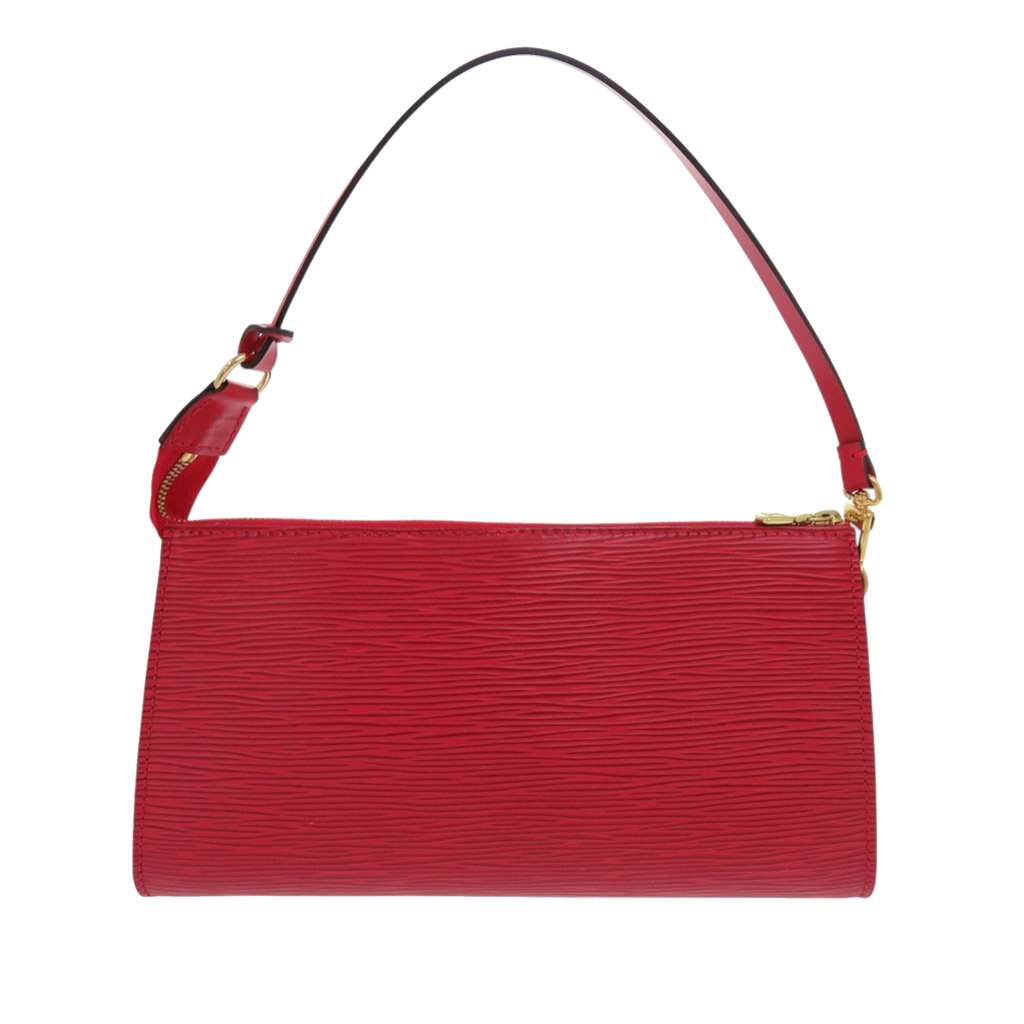 Louis Vuitton Epi Pochette Accessoires Red Leather Good condition - Back View