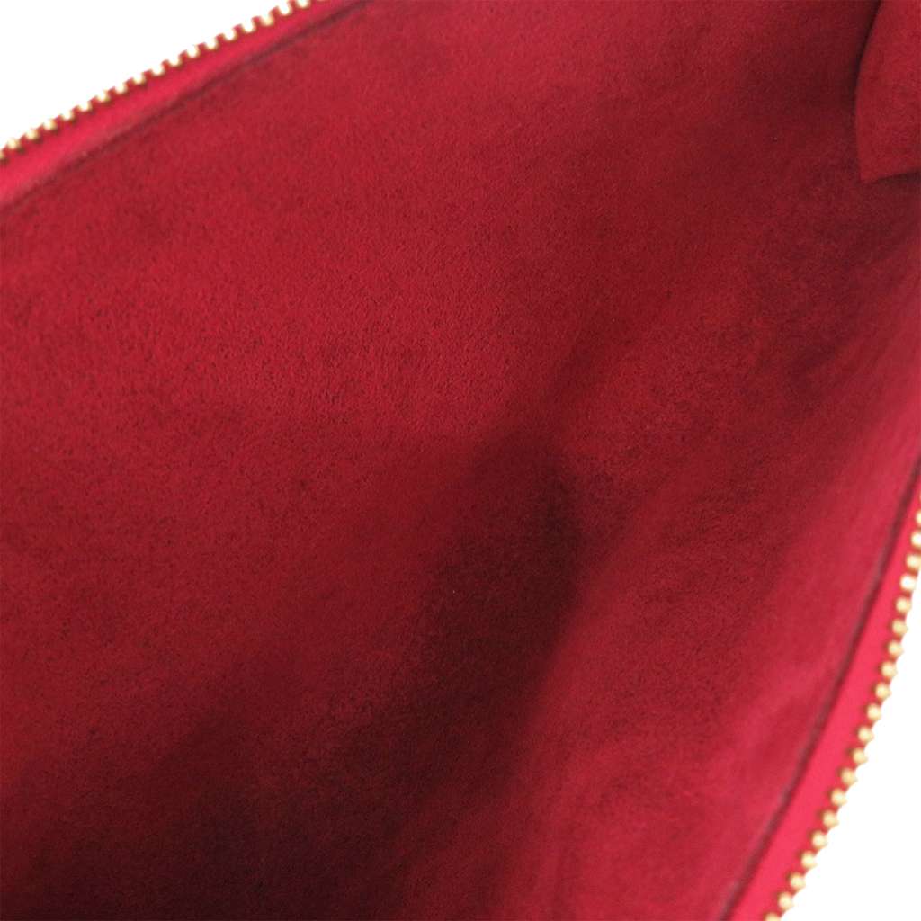 Louis Vuitton Epi Pochette Accessoires Red Leather Good condition - Model View