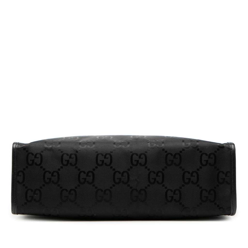 Gucci Medium GG Nylon Off the Grid Convertible Tote Black Good condition - Inside View