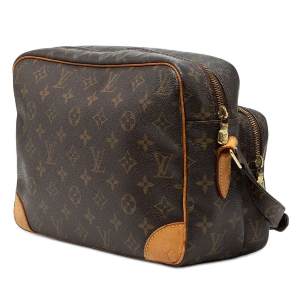Louis Vuitton Monogram Nil Crossbody Brown Fair condition - Back View