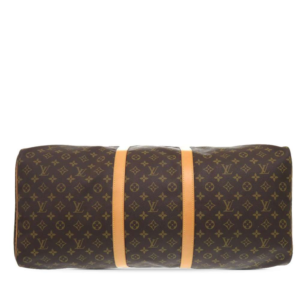 Louis Vuitton Monogram Keepall 60 Brown Good condition - Inside View