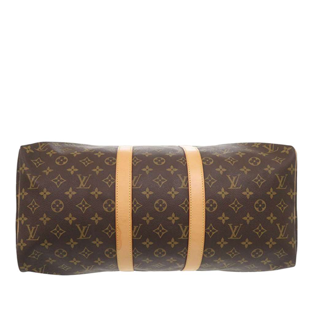 Louis Vuitton Monogram Keepall 45 Brown Good condition - Inside View