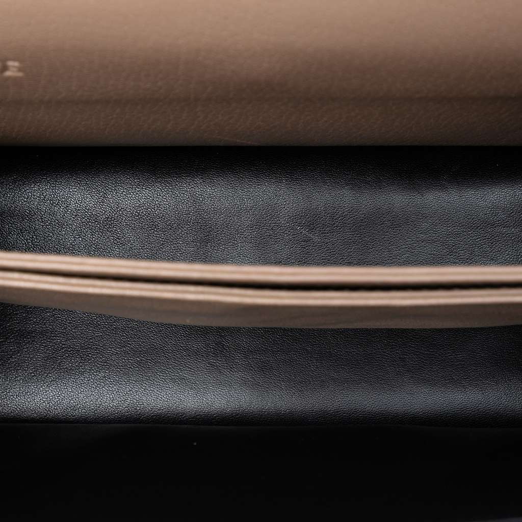 Loewe Medium Perforated Leather Barcelona Crossbody Beige Leather Good condition - Model View