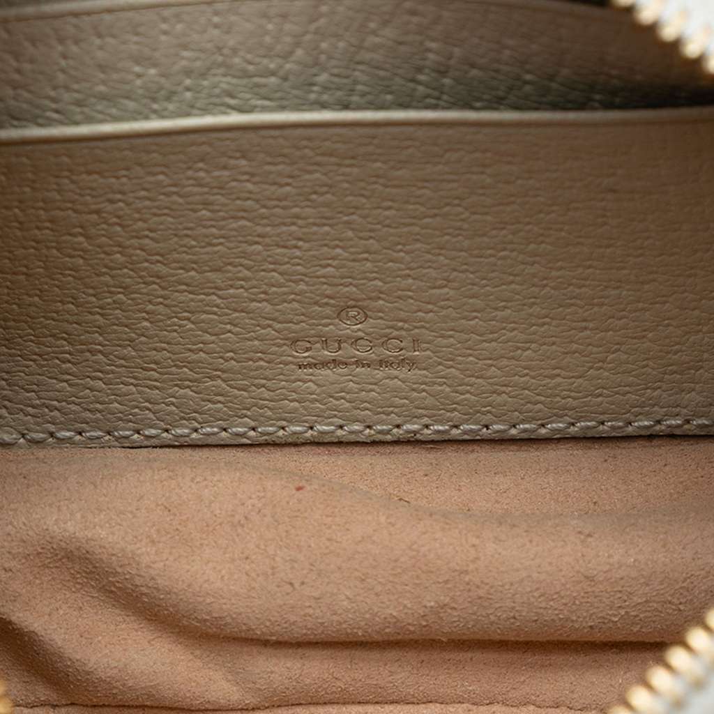 Gucci Mini GG Supreme Web Ophidia Shoulder Bag Beige Good condition - Model View