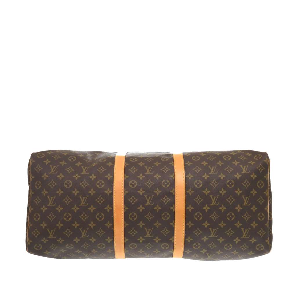 Louis Vuitton Monogram Keepall 60 Brown Good condition - Inside View