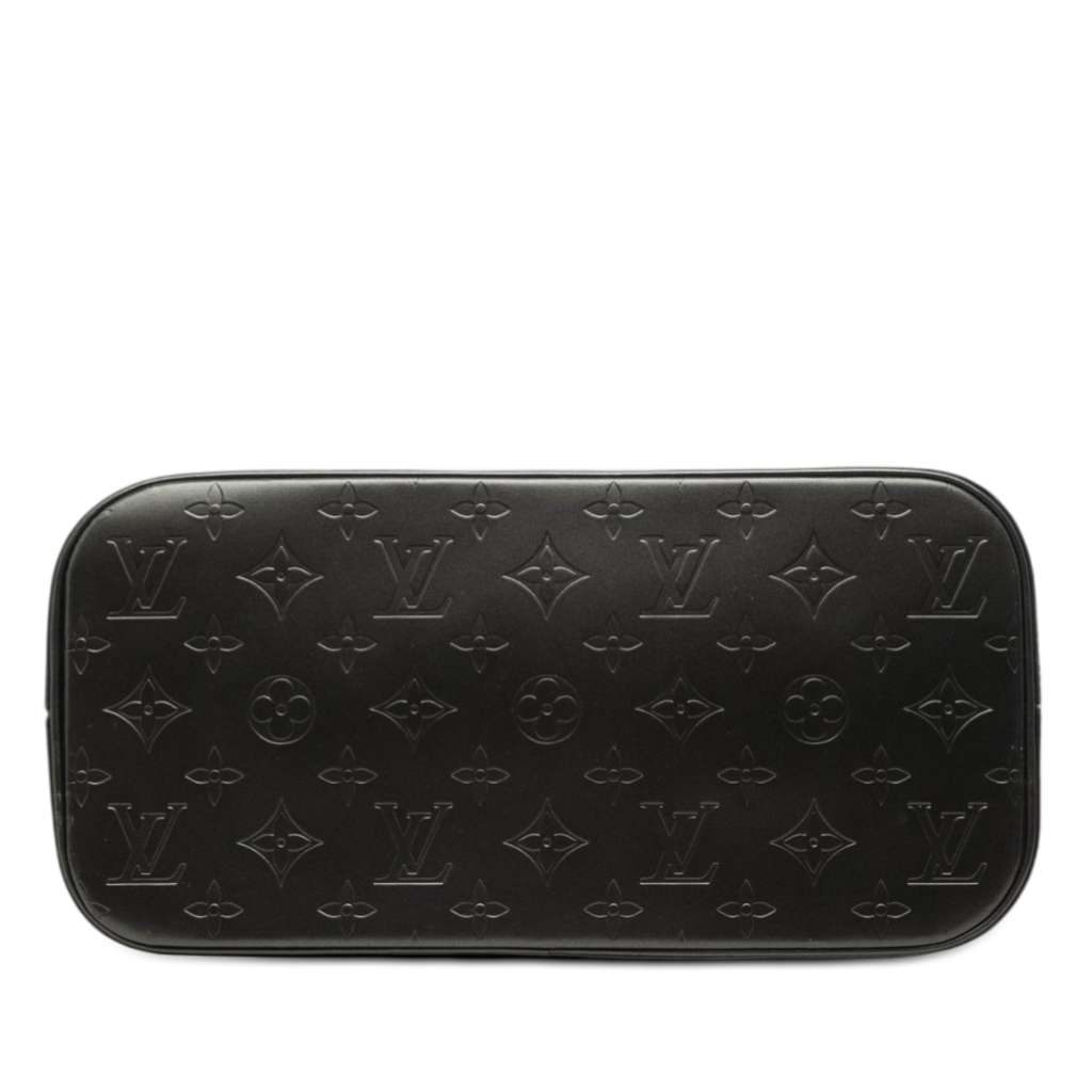 Louis Vuitton Monogram Mat Stockton Grey Leather Good condition - Inside View