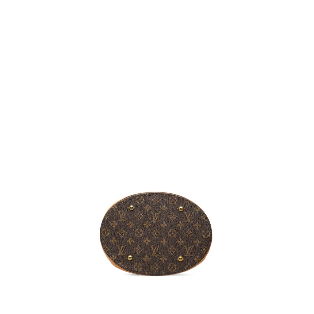 Louis Vuitton Monogram Bucket GM Brown Good condition - Inside View