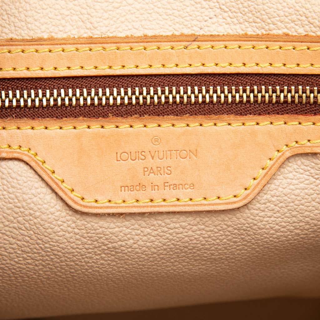 Louis Vuitton Monogram Bucket GM Brown Good condition - Box View