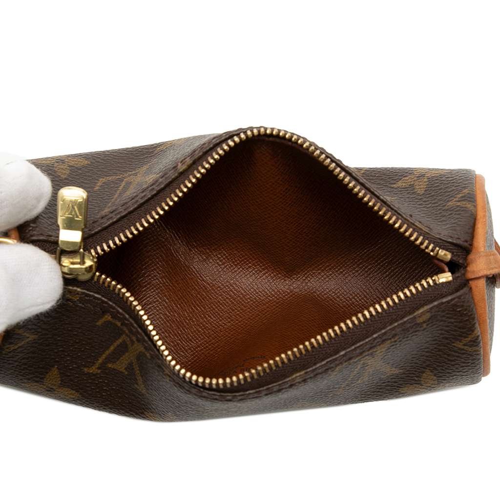 Louis Vuitton Monogram Papillon Pochette Brown Good condition - Model View