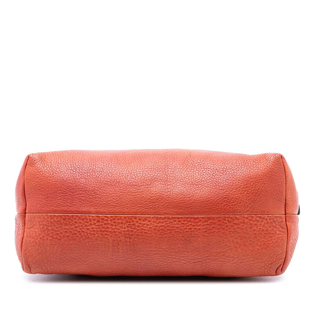 Gucci Leather Laidback Crafty Handbag Orange Leather Good condition - Inside View