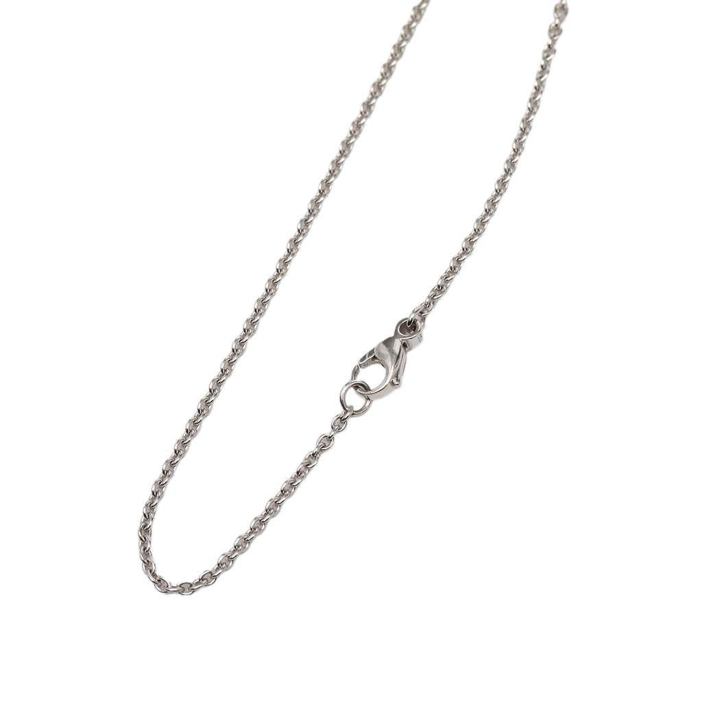 Chanel 18K White Gold Ultra Diamond Ceramic Pendant Necklace Silver White Gold Good condition - Box View