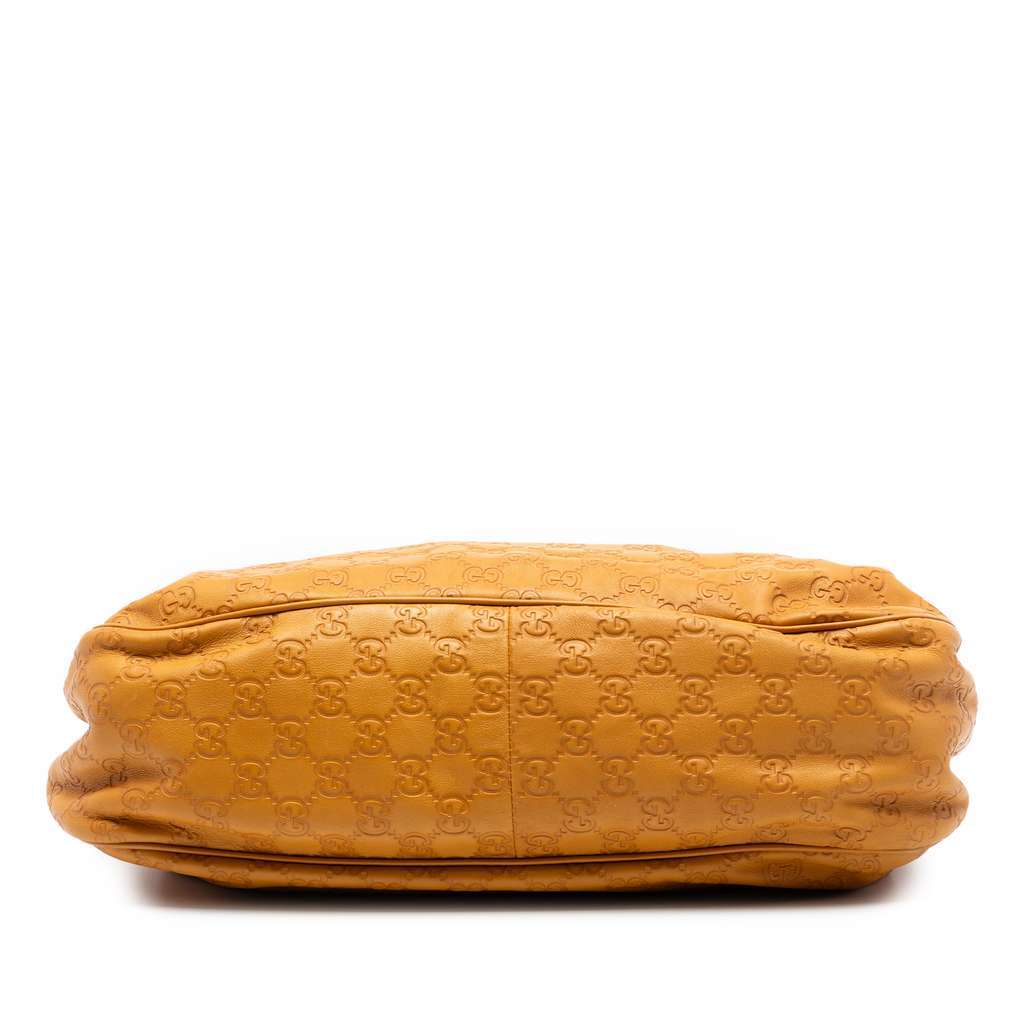 Gucci Guccissima Sukey Tote Yellow Leather Good condition - Inside View