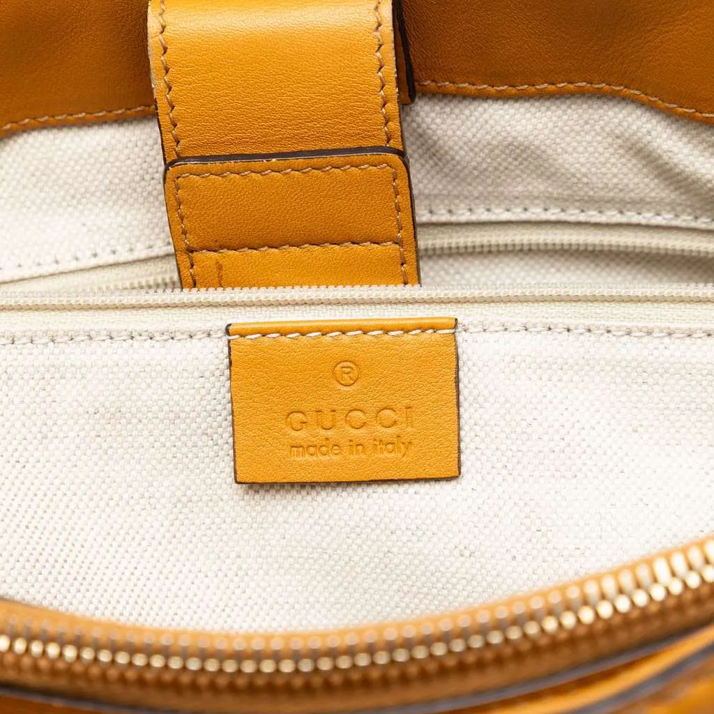 Gucci Guccissima Sukey Tote Yellow Leather Very good - Box View