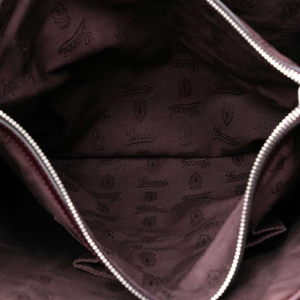 Gucci GG Imprime Joy Vertical Tote Red Canvas Good condition - Model View