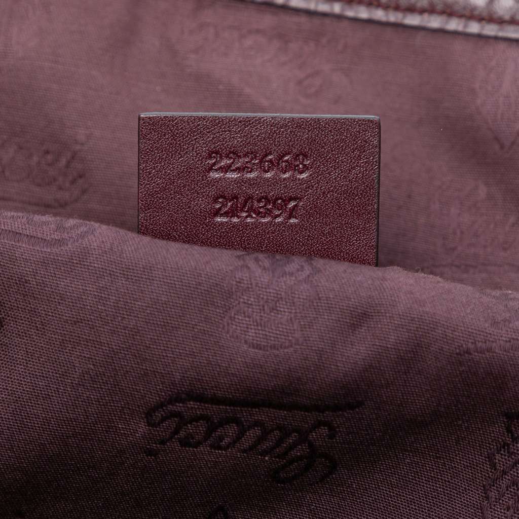 Gucci GG Imprime Joy Vertical Tote Red Canvas Good condition - Box View