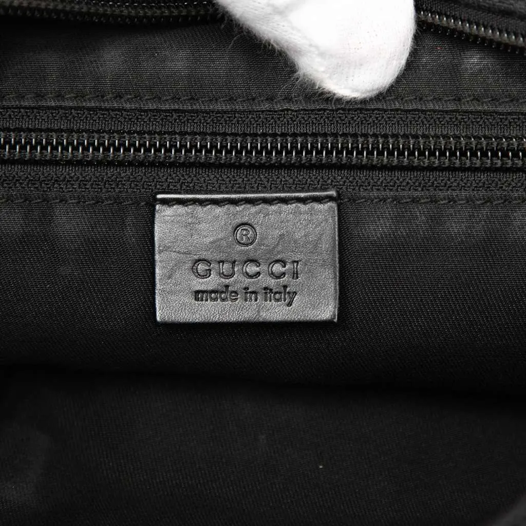 Gucci GG Canvas Crossbody Black Canvas Good - Box View