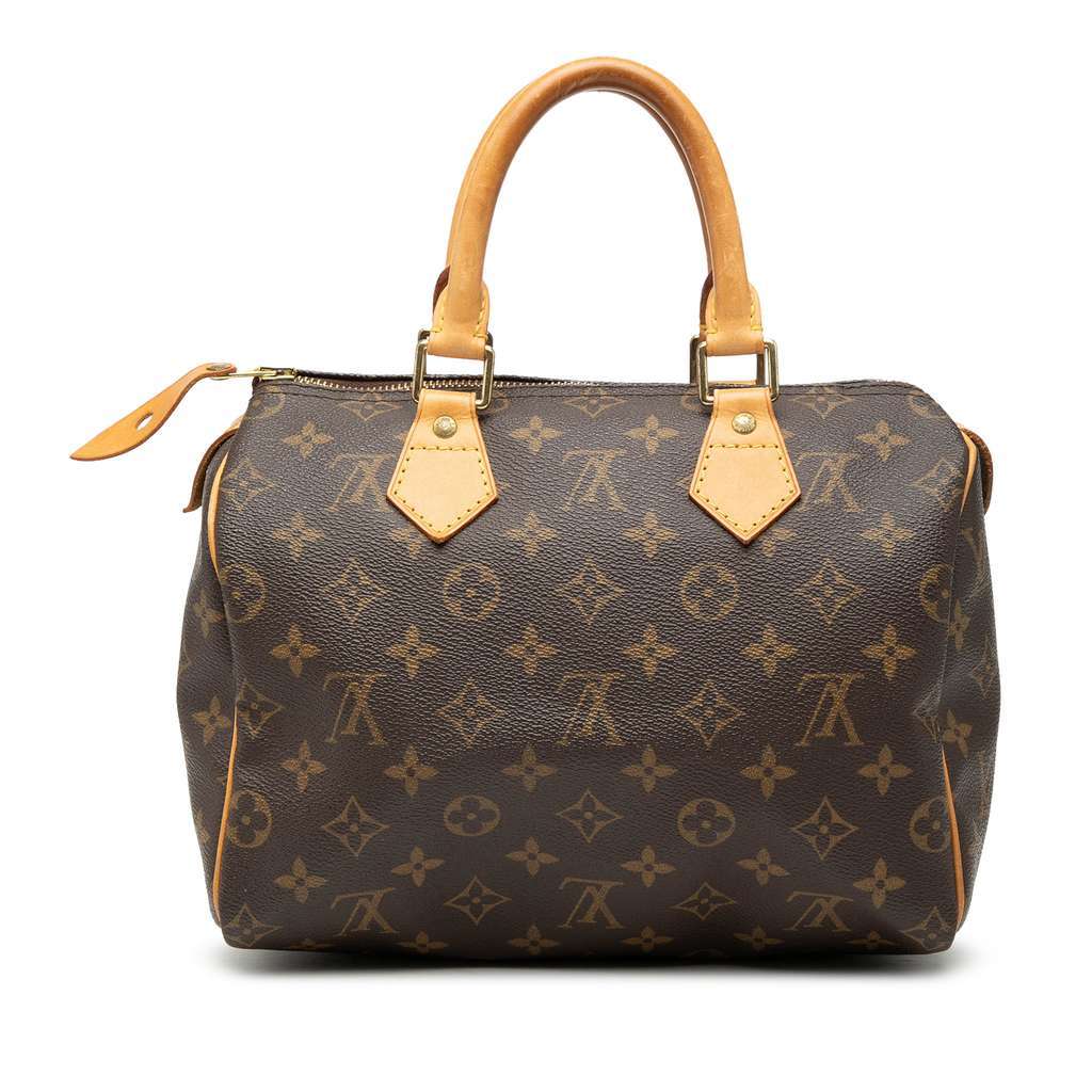 Louis Vuitton Monogram Speedy 25 Brown Good condition - Back View