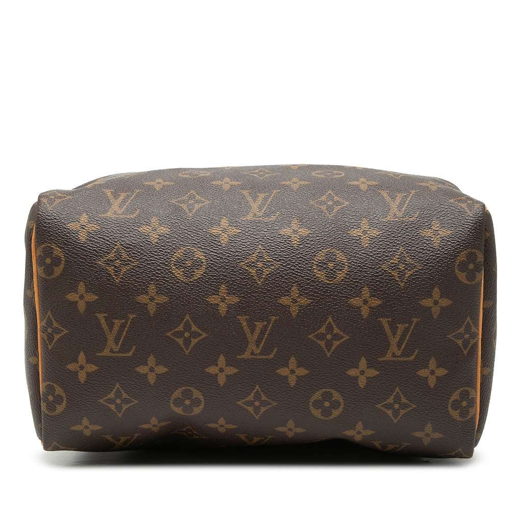 Louis Vuitton Monogram Speedy 25 Brown Good condition - Inside View
