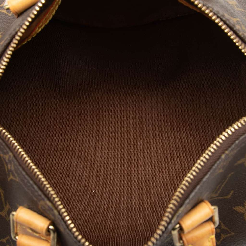 Louis Vuitton Monogram Speedy 25 Brown Good condition - Model View