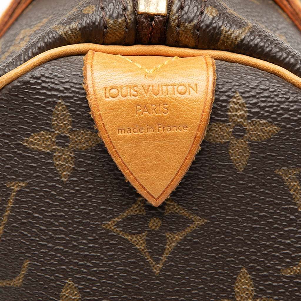 Louis Vuitton Monogram Speedy 25 Brown Good condition - Box View