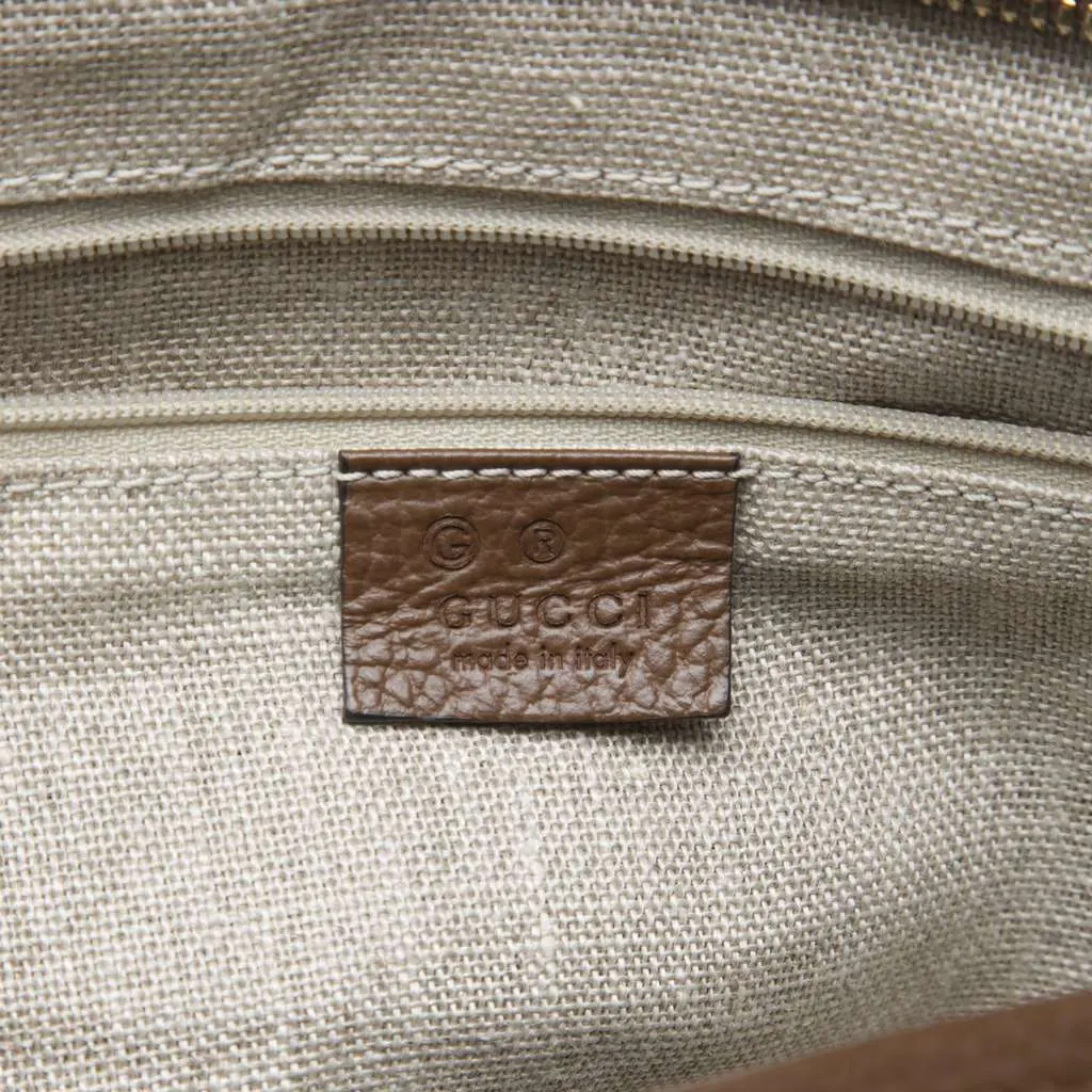 Gucci GG Canvas Bree Zippered Tote Beige Very good - Box View