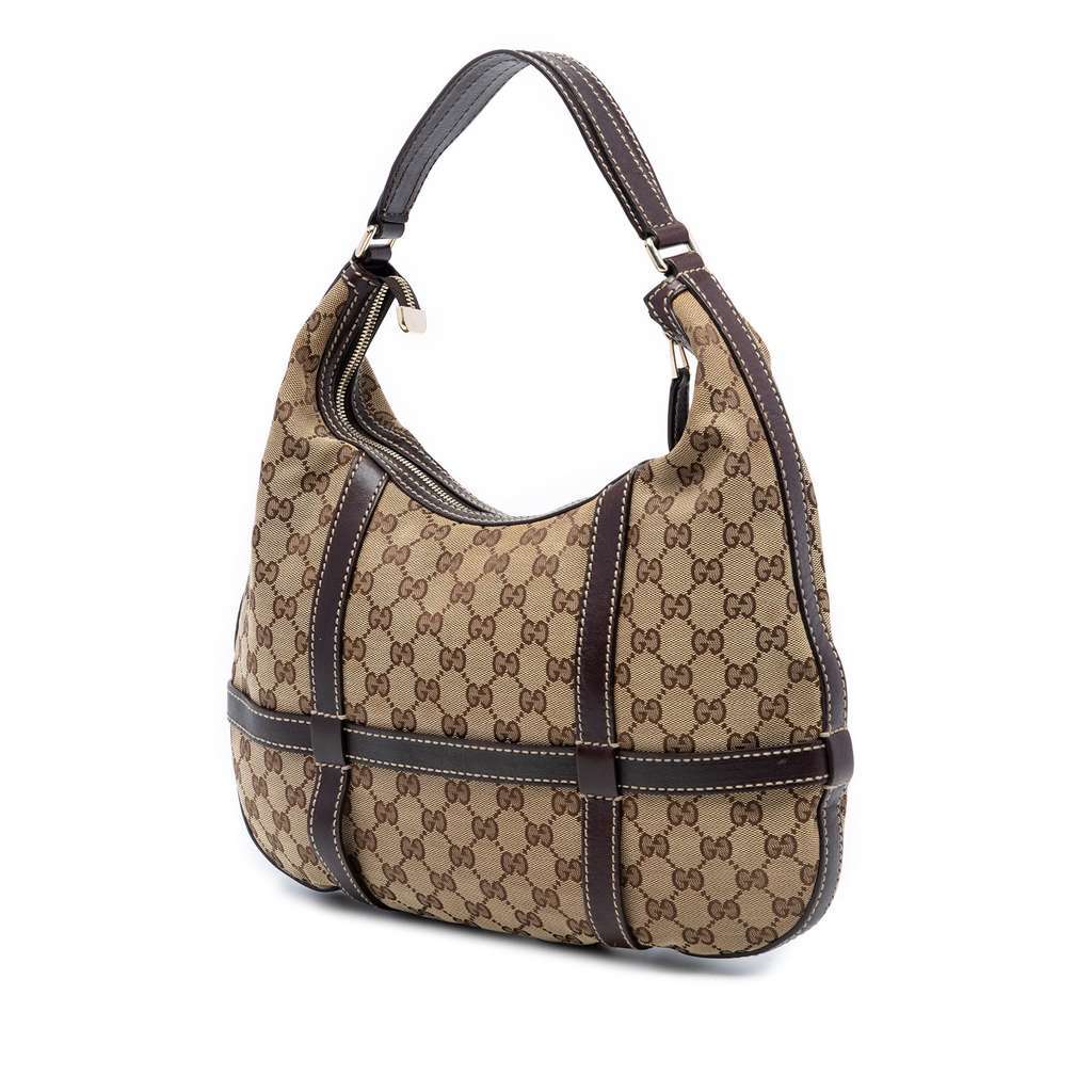 Gucci GG Canvas Royal Hobo Beige Good condition - Back View