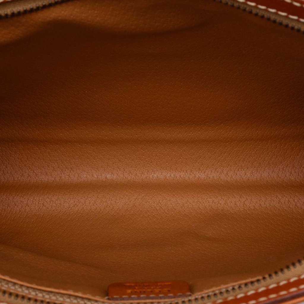 Celine Macadam Coated Canvas Clutch Brown Canvas Good condition - Model View