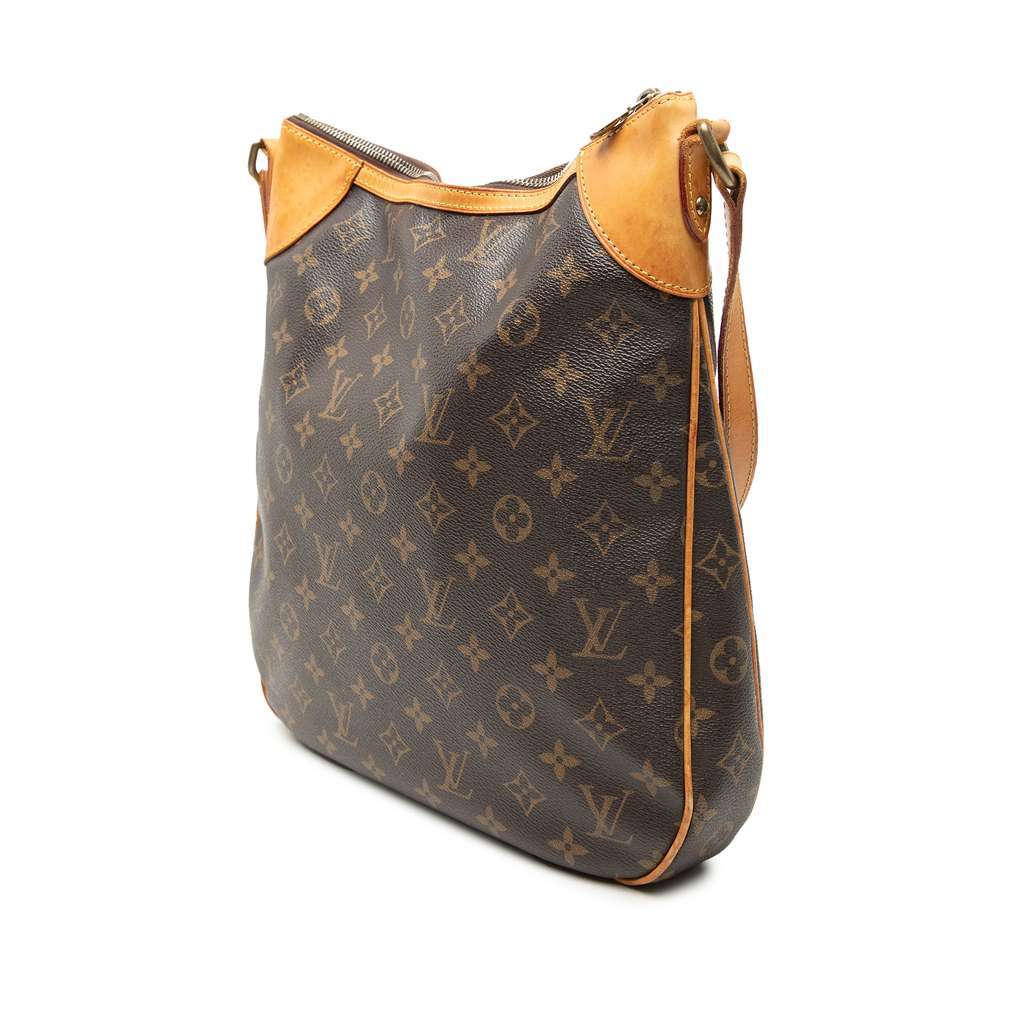Louis Vuitton Monogram Odeon MM Brown Good condition - Back View