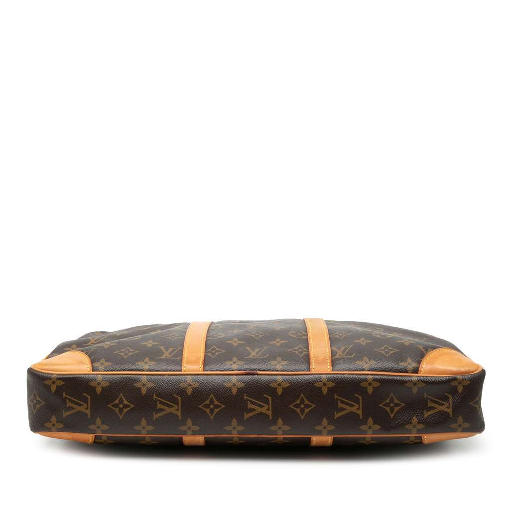 Louis Vuitton Monogram Porte Documents Voyage Brown Good condition - Inside View