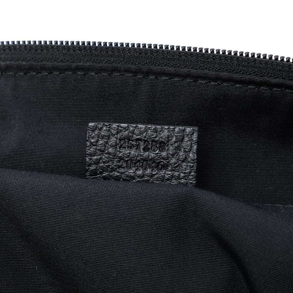 Gucci GG Canvas Boston Bag Grey Canvas Good condition - Box View