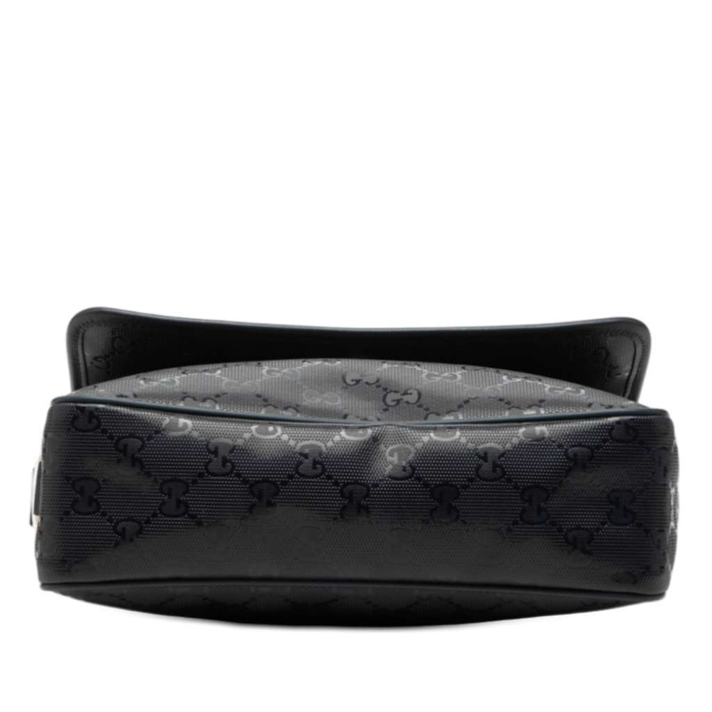 Gucci Kids GG Imprime Web Messenger Bag Black Canvas Good condition - Inside View