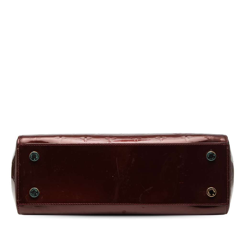 Louis Vuitton Monogram Vernis Brea MM Red Leather Good condition - Inside View