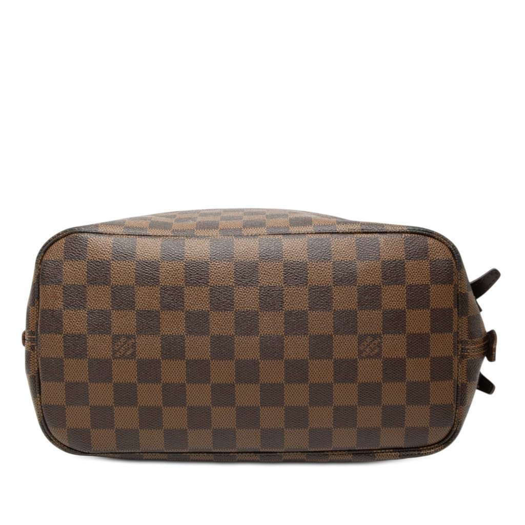Louis Vuitton Damier Ebene Cabas Rivington Brown Good condition - Inside View