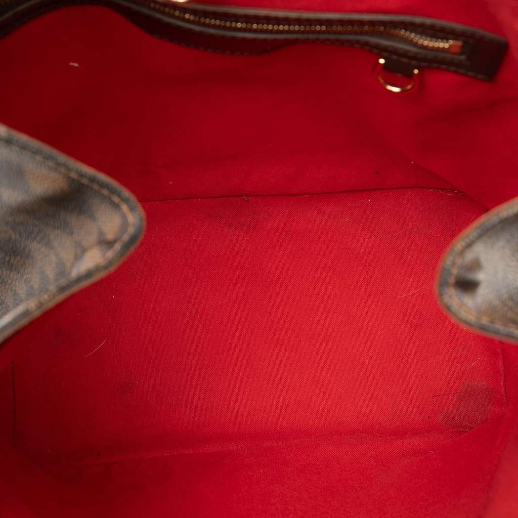 Louis Vuitton Damier Ebene Cabas Rivington Brown Good condition - Model View