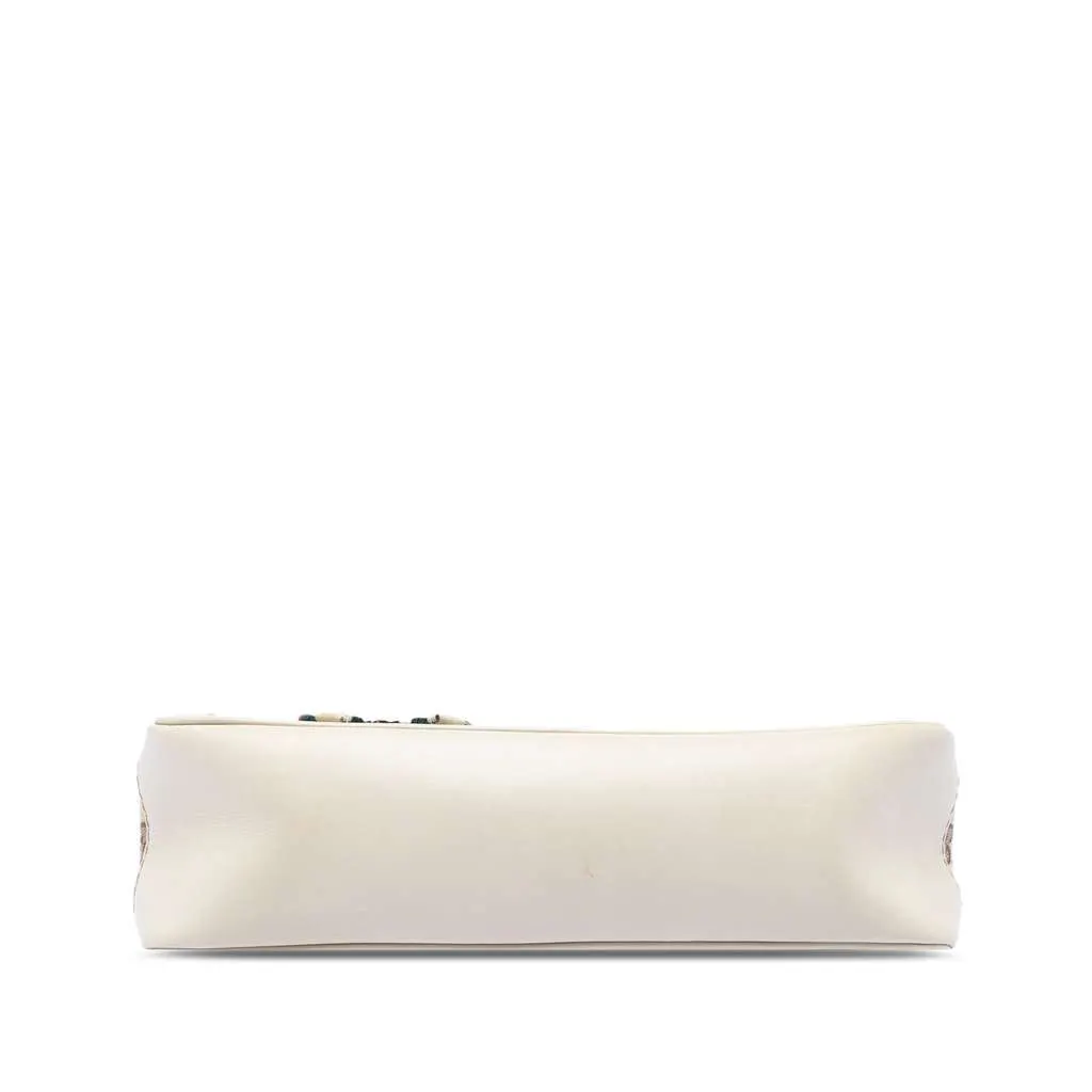 Gucci GG Canvas Mayfair Shoulder Bag Beige Very good - Inside View