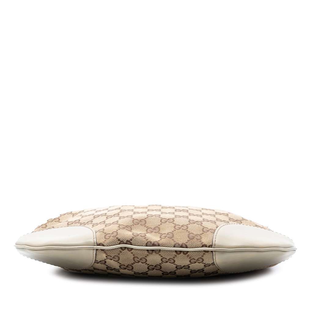 Gucci GG Canvas Web Mayfair Crossbody Beige Good condition - Inside View