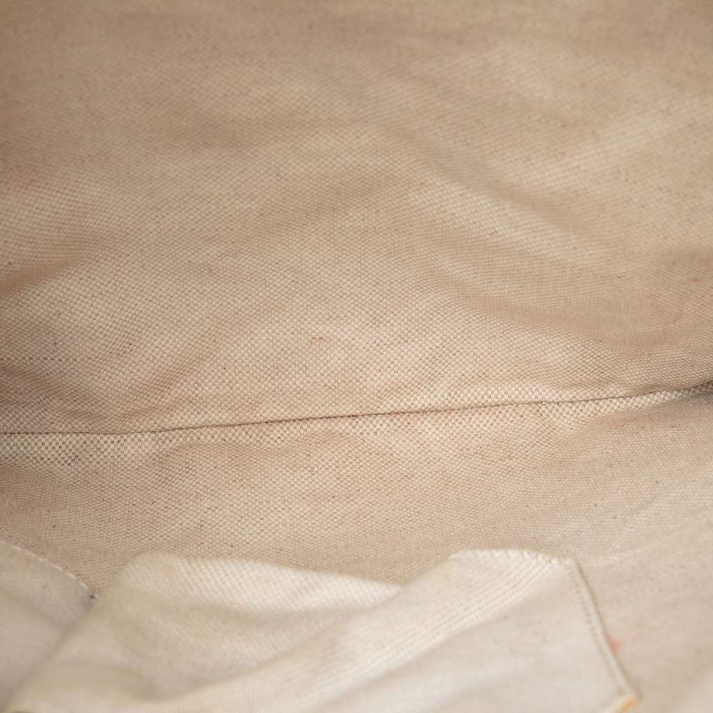 Gucci GG Canvas Web Mayfair Crossbody Beige Good condition - Model View