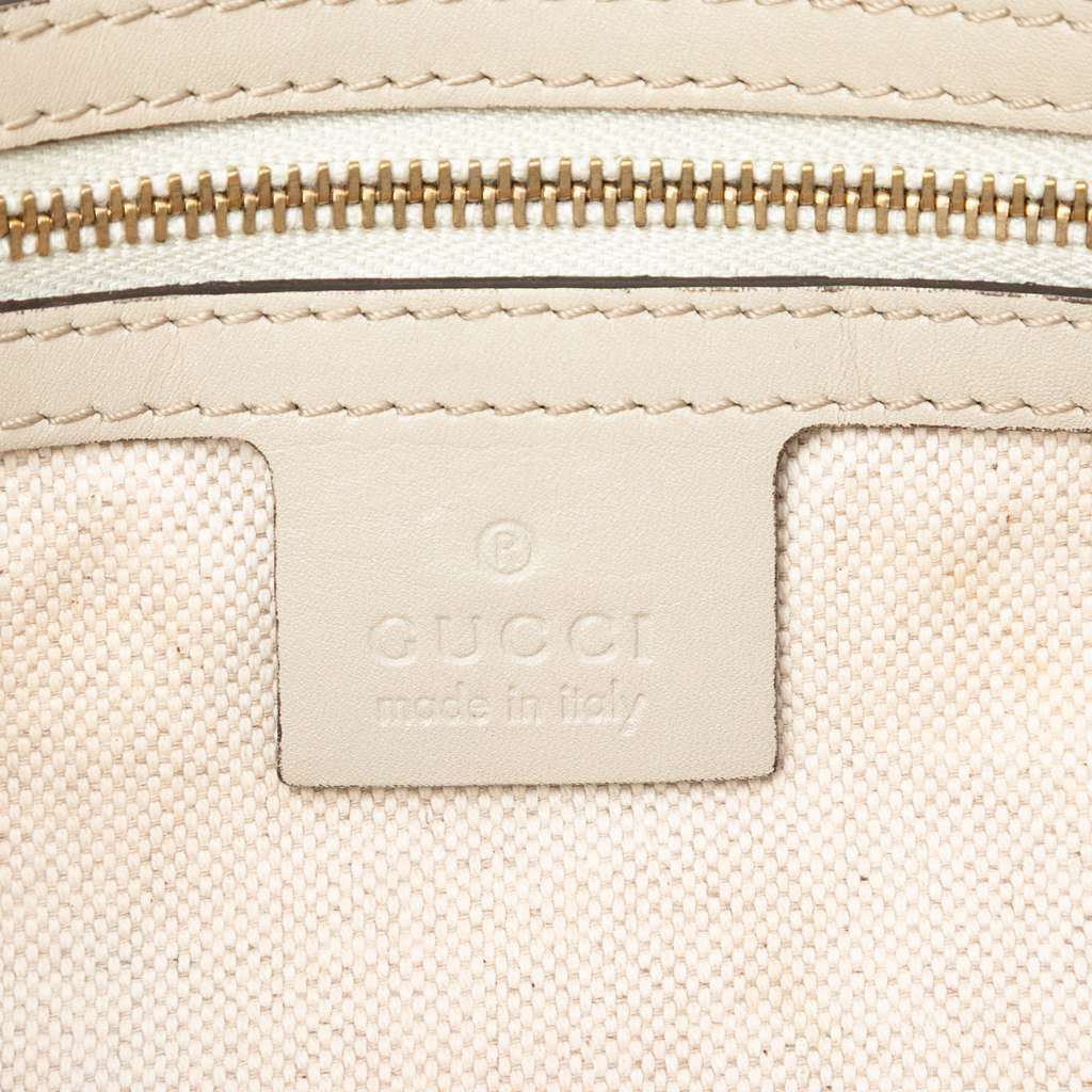 Gucci GG Canvas Web Mayfair Crossbody Beige Good condition - Box View