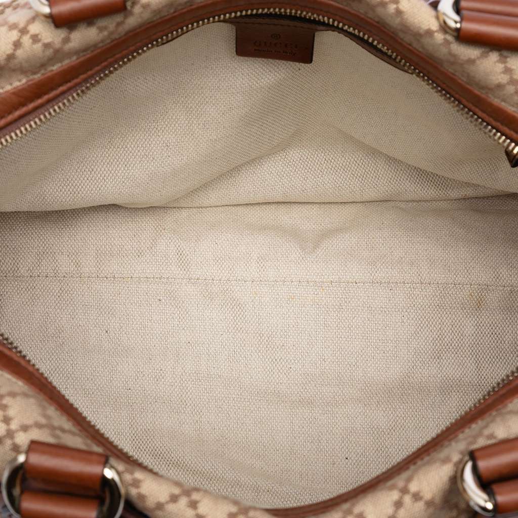 Gucci Diamante Canvas 1973 Tote Beige Good condition - Model View