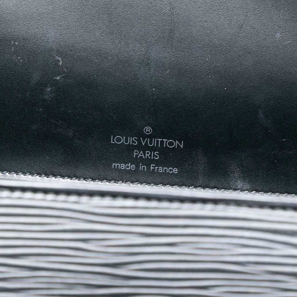 Louis Vuitton Epi Nocturne PM Black Leather Good condition - Box View
