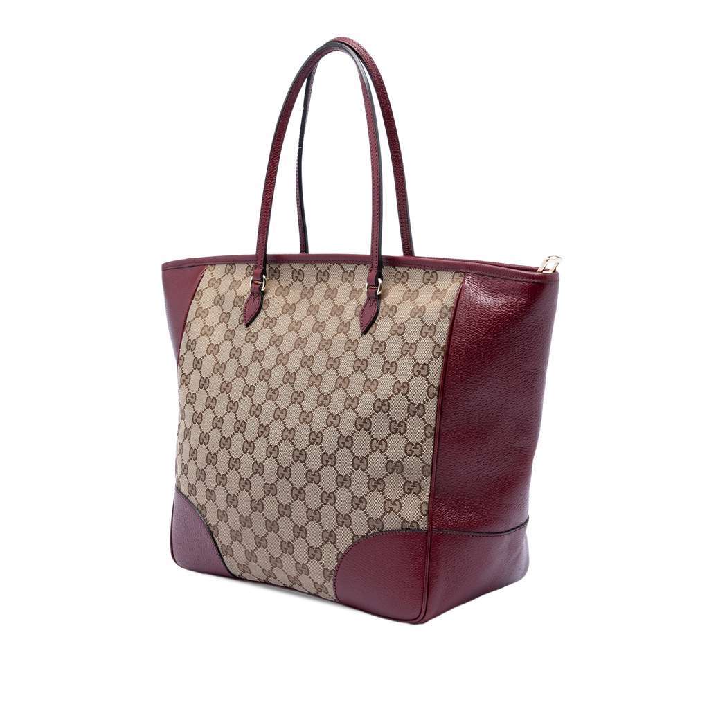 Gucci GG Canvas Bree Tote Beige Good condition - Back View