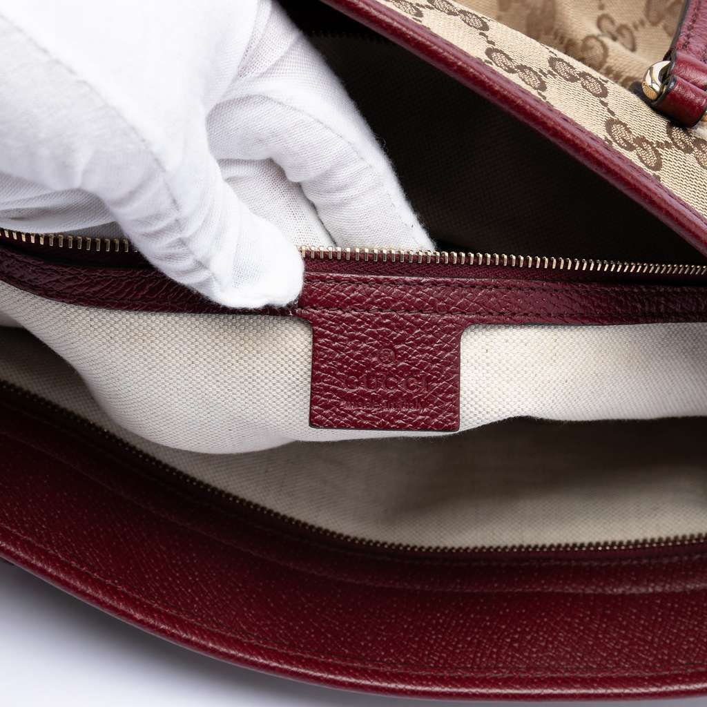 Gucci GG Canvas Bree Tote Beige Good condition - Box View