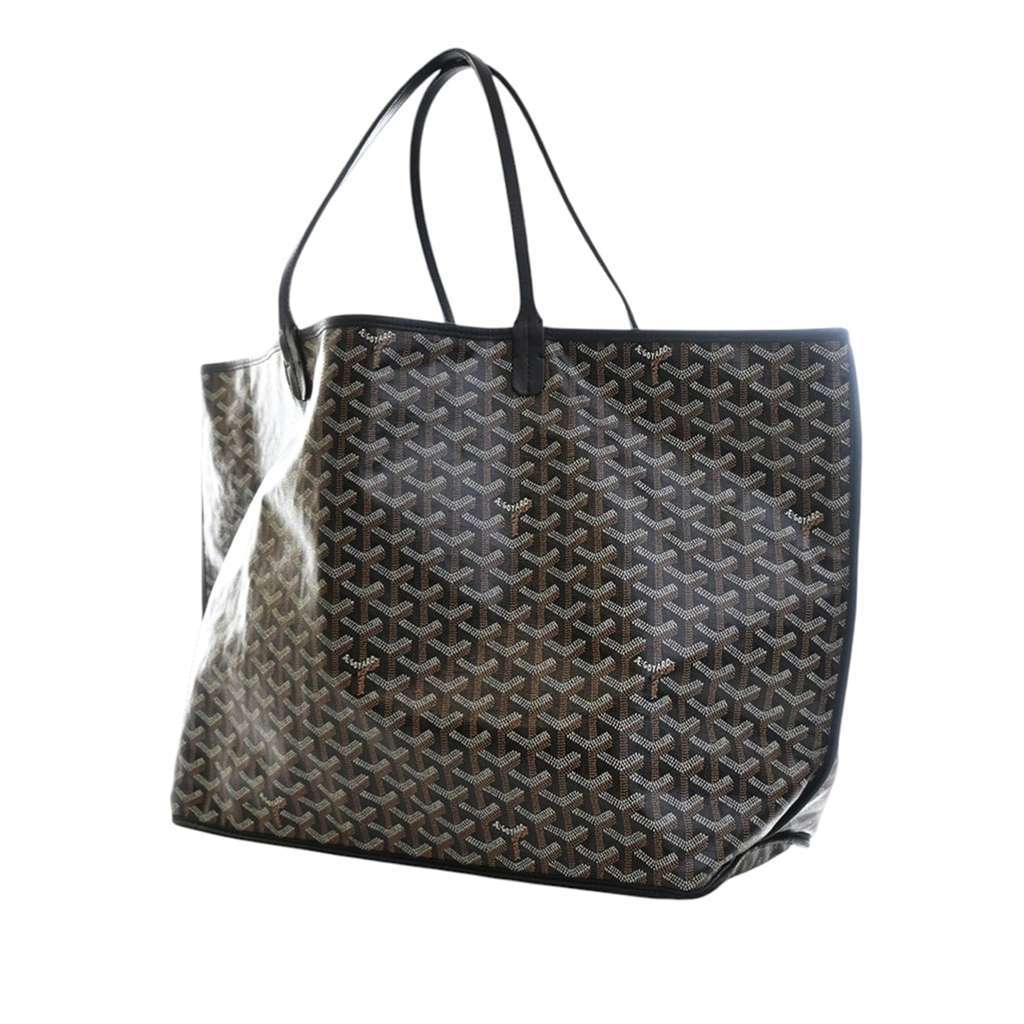 Goyard Goyardine Reversible Anjou GM Black Canvas Good condition - Inside View