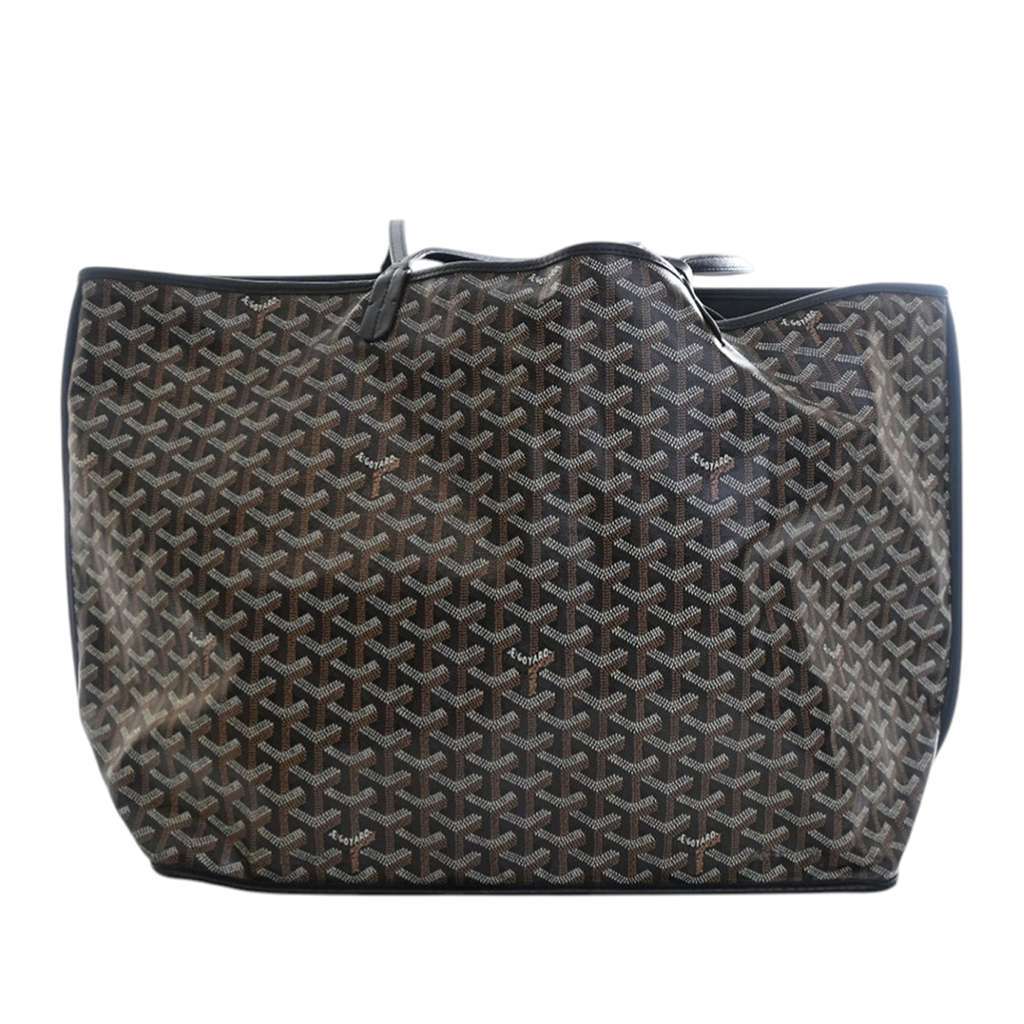 Goyard Goyardine Reversible Anjou GM Black Canvas Good condition - Model View