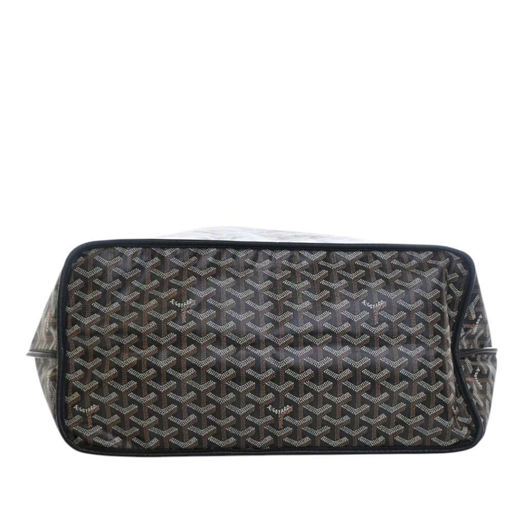 Goyard Goyardine Reversible Anjou GM Black Canvas Good condition - Box View