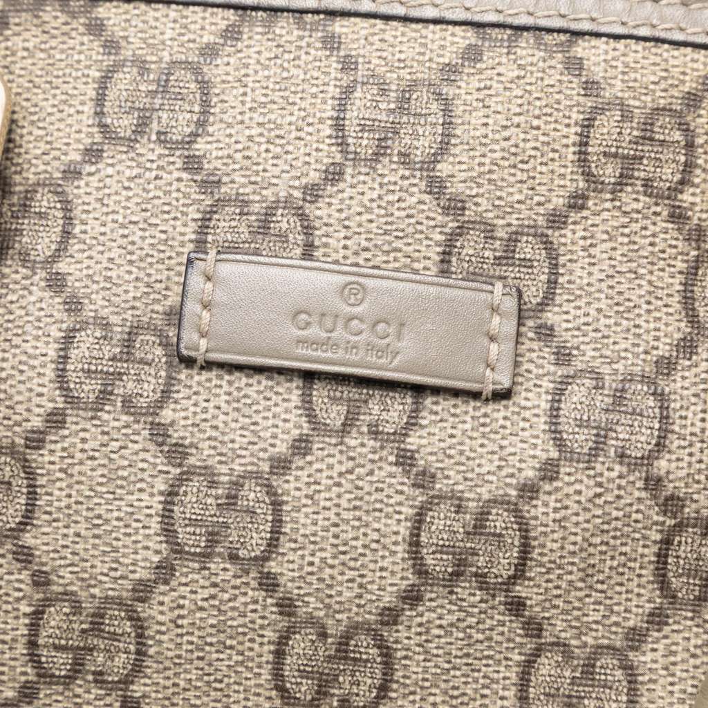 Gucci Small GG Supreme Joy Boston Bag Beige Good condition - Box View
