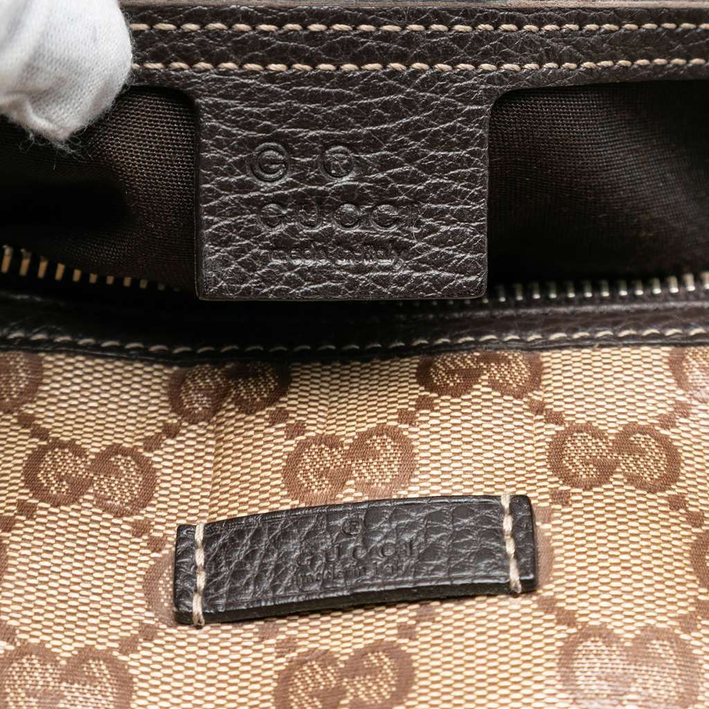 Gucci Medium GG Crystal Joy Boston Bag Beige Good condition - Box View