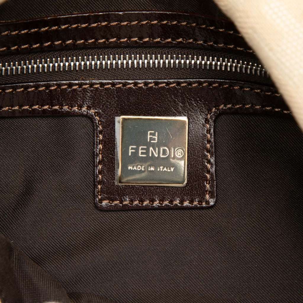Fendi Zucca Canvas Baguette Brown Canvas Fair condition - Box View